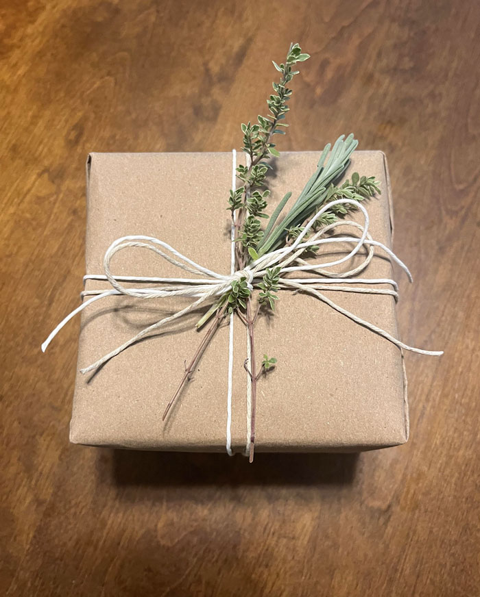 Brown Paper Grocery Bags Make Excellent Wrapping Paper For Gifts