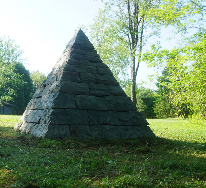 I Built A Stone Pyramid In New York