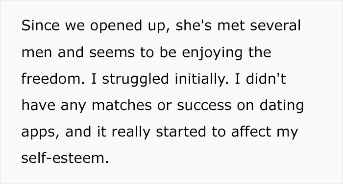 “The Best I Had In My Life”: Wife Regrets Open Marriage After Husband Finds Someone