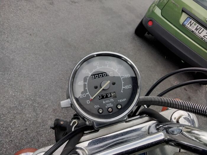 I've Reached 90000 Km With My Motorcycle 