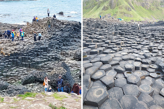 Giants Causeway, Northern Ireland. Not Traditional Steps, But Certainly Not A Place For A Soft Landing After A Misplaced Step