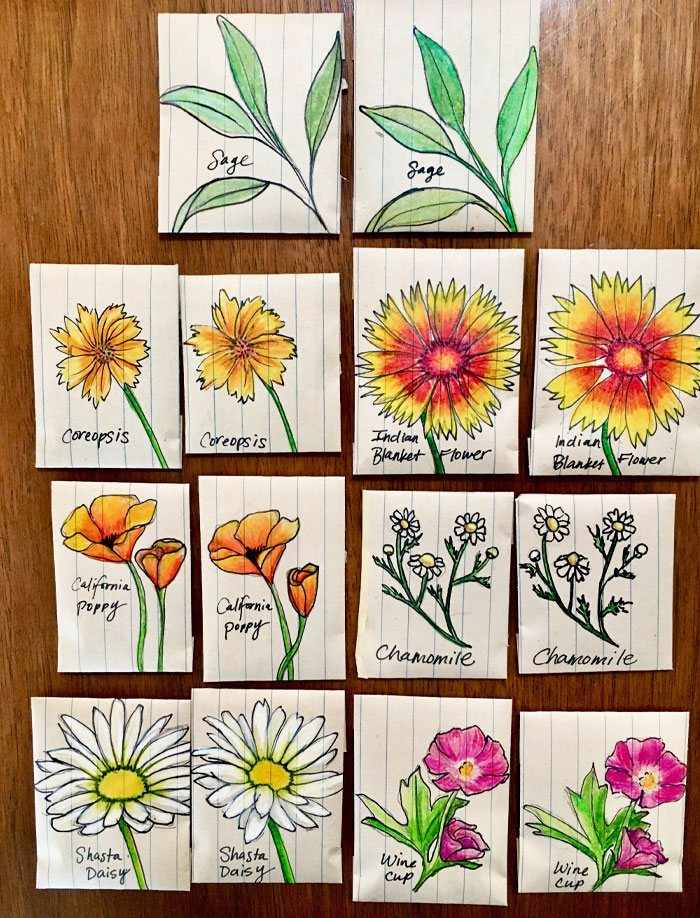 Homemade Seed Packets For Two Of My Coworkers