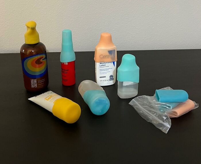 These Silicone Bottle Covers Will Spare You Any Spillage While Traveling