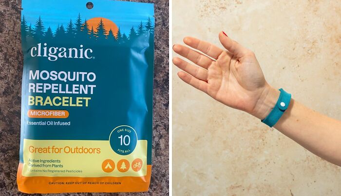 Don't Even Think About Going Somewhere This Summer Without A Mosquito Repellent Microfiber Bracelet 