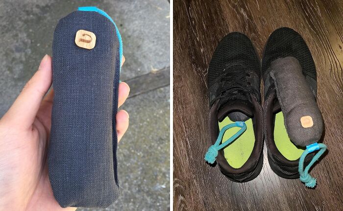  Bamboo Charcoal Shoe Deodorizer Bag : Don't Let Your Sneakers Stink Up Your Luggage