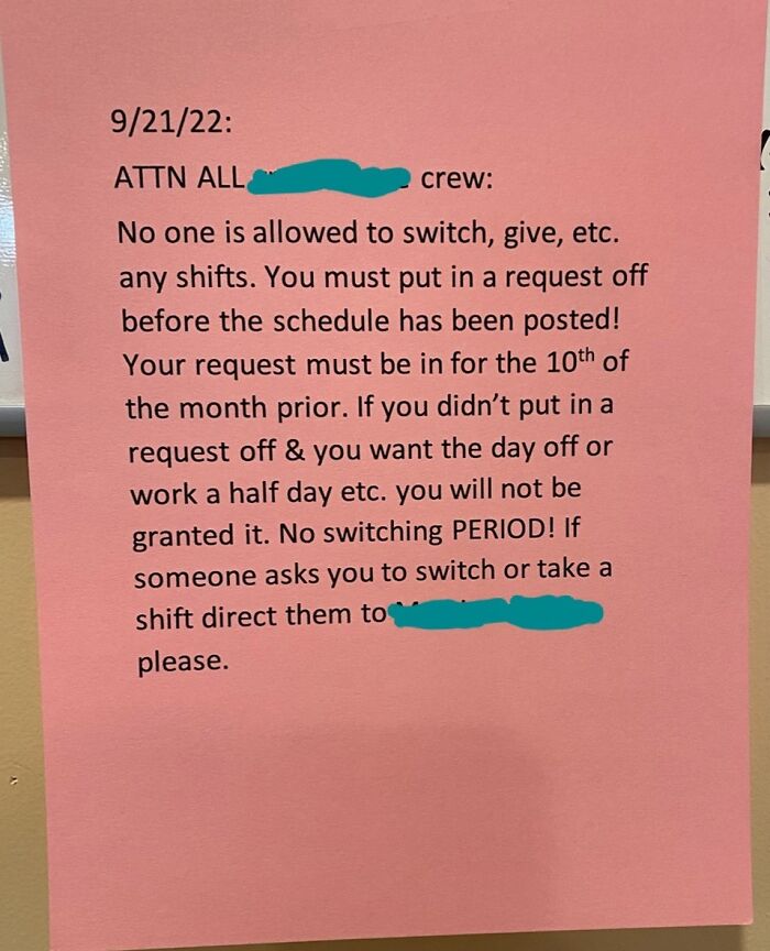 Friend Just Sent Me This From His Job