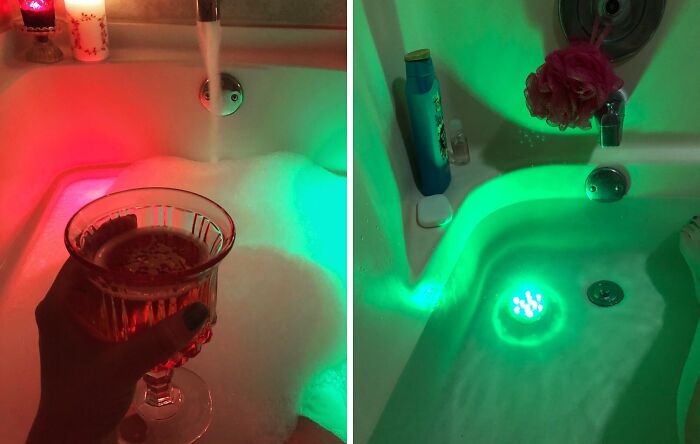  Submersible LED Lights Are Candles For Girls Who Are In Their Rave Era