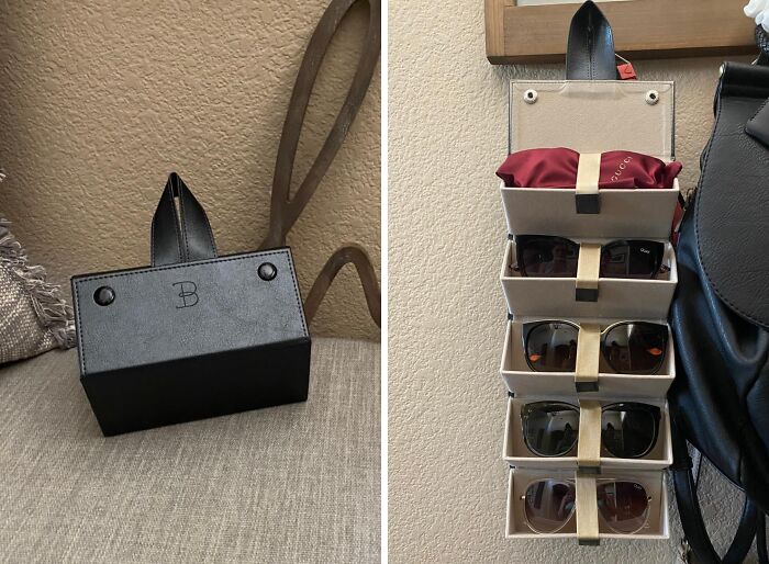 You Will Have Shades For Every Occasion With This Ultra-Sleek Sunglasses Organizer Case 