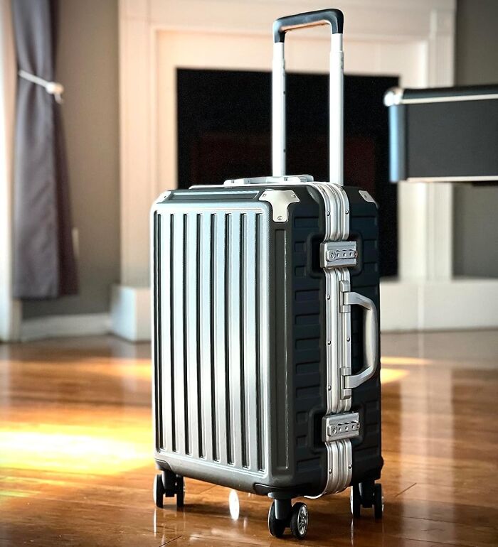  Zipperless Carry On Luggage Is Super Sleek But Also More Secure