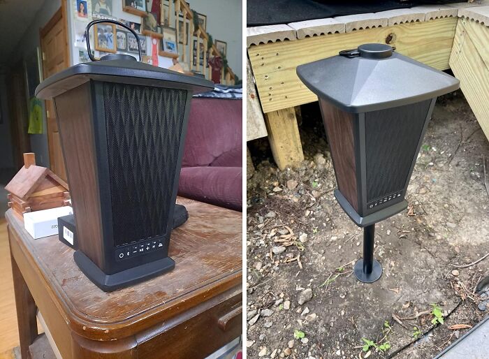 This Waterproof Outdoor Speaker Blends Effortlessly With Its Surroundings