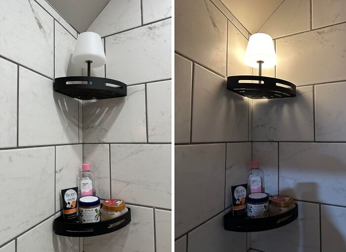 Get The Mood Just Right In The Shower With This Waterproof Lamp 