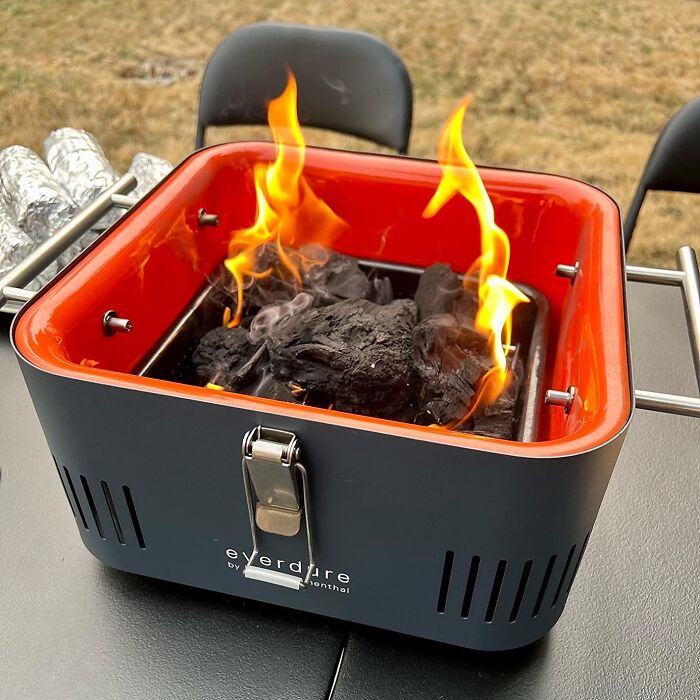  Portable Charcoal Grill : For The Dad Who Refuses To Eat A Raw Diet