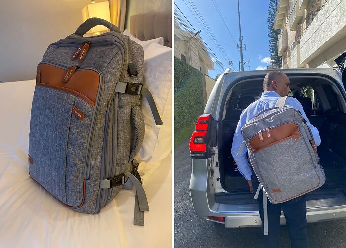  Extra Large 40 L Flight Approved Travel Backpack : For The Dad Who Has '3-Hours Early To The Airport' Energy