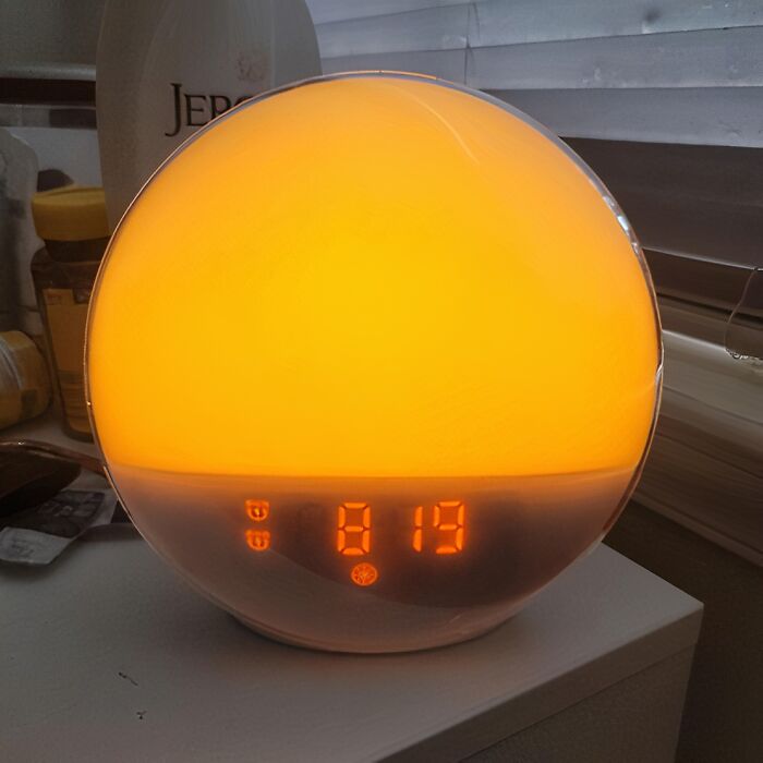 Forget About A Rude Awakening, Wake Up Naturally With The Wake Up Light Sunrise Alarm Clock