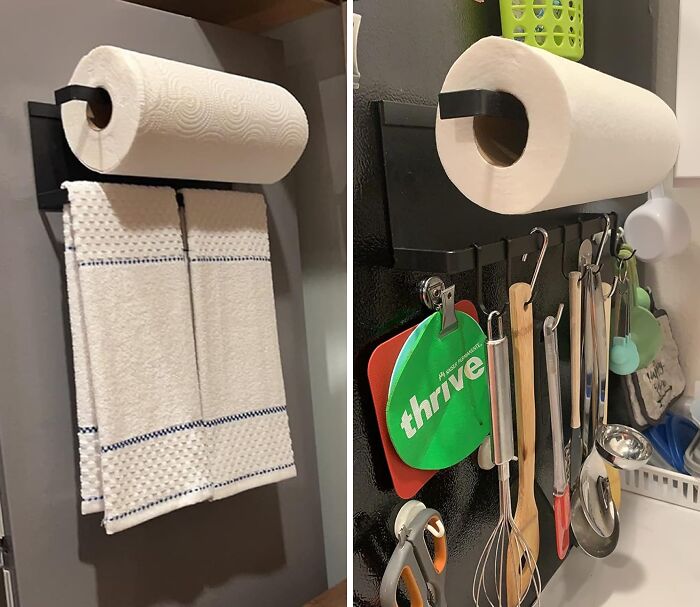 This Genius Magnetic Paper Towel Holder Takes Care Of One Of The Most Annoying Problems In The Kitchen