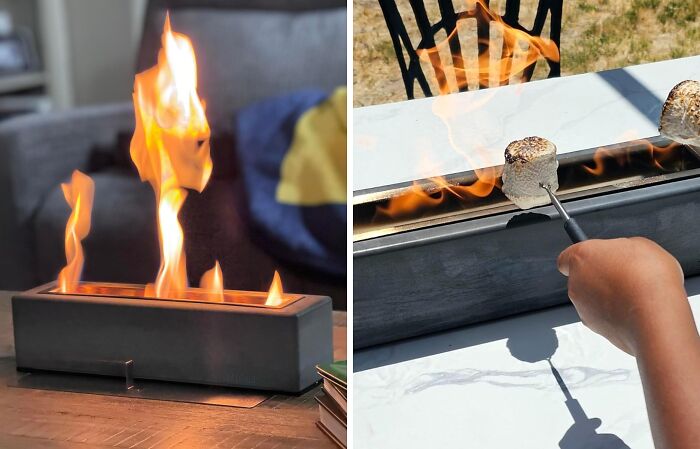     Tabletop Fire Pit S'mores Maker: Microwave S'mores