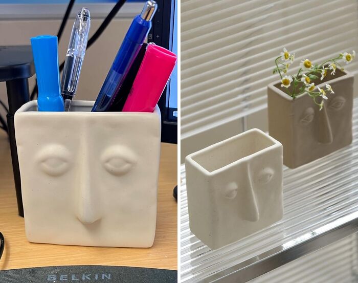 This Abstract Pen Holder Brings Some Fun And Style To Your Boring Desk Space