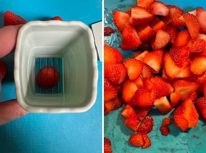 This Cup Slicer Is The Quick And Convenient Way To Slice Your Fruit