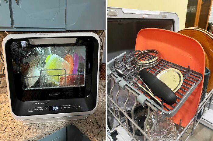  Portable Mini Dishwasher : Perfect For Folks Who Can't Run The Dishwasher With Just A Few Plates