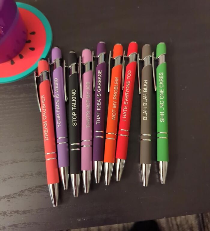 These Ballpoint Pens Are Just As Sarcastic As The Pair Of You