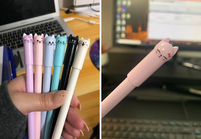 Add A Touch Of Feline Flair To Your Notes With Cute Kitty Gel Pens