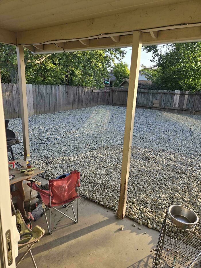 Landlord Wanted A “Low Maintenance Yard”