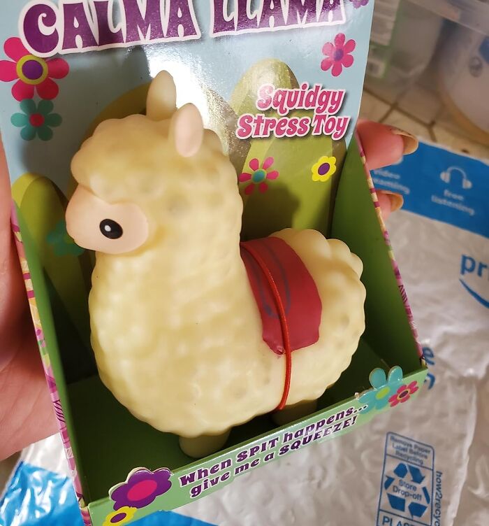 Save The Drama For Your Llama Stress Relief Toy 