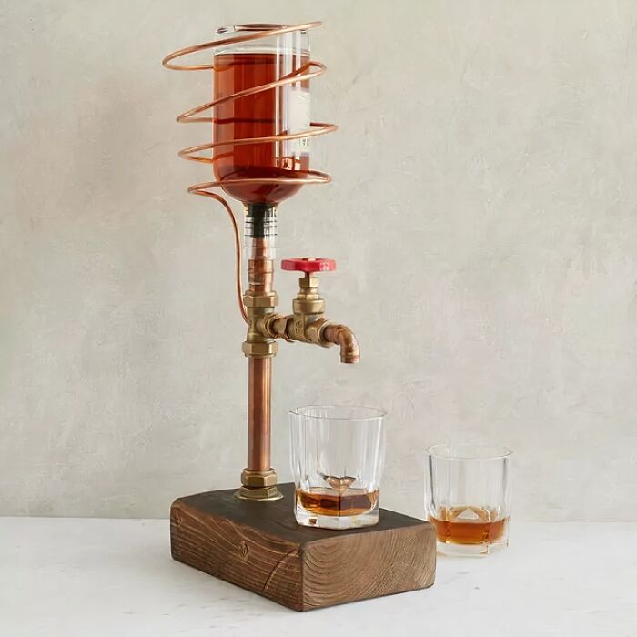 This Industrial Brass Drink Dispenser Is What Steampunk Dreams Are Made Of