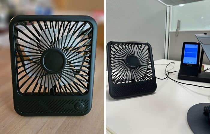  Desk Fan : We Know Your Bestie Is H-O-T, But They Don't Need To Be Sweaty Hot
