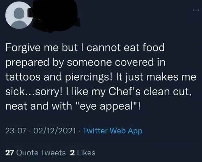 He Should Probably Start Preparing His Own Food