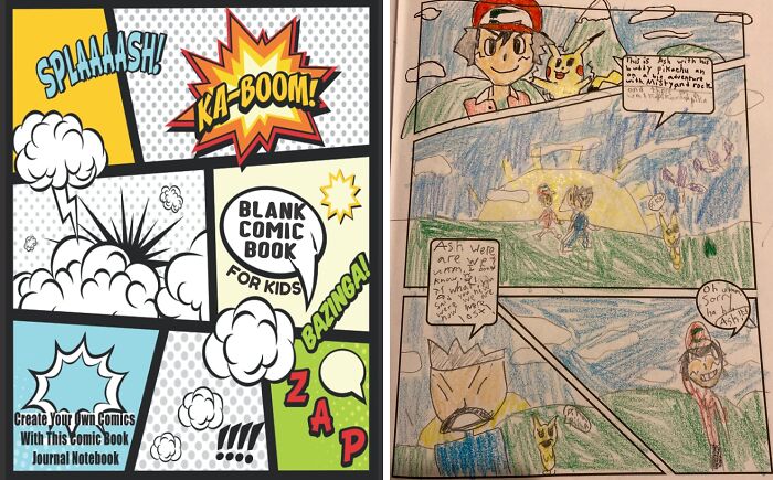 Unleash Your Inner Stan Lee With A Blank Comic Book