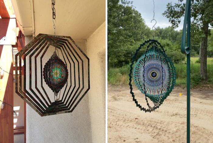 Don't Stare Into This Mandala Wind Spinner For Too Long, You Might Get Hypnotised!