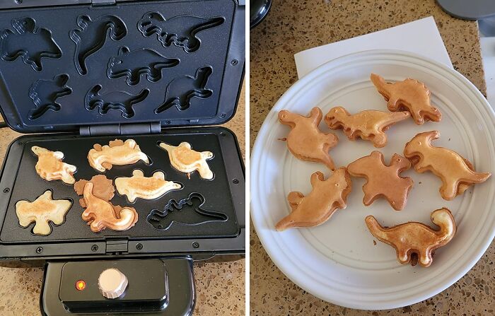  Dinosaur Waffle Maker: Have A Rawr-Some Breakfast!