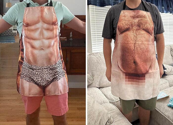 This Funny Apron Will Make Everyone Around The BBQ Belly Laugh 