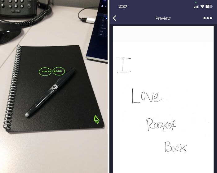 Ditch The Dead Trees, Go Digital With The Rocketbook Core Reusable Smart Notebook