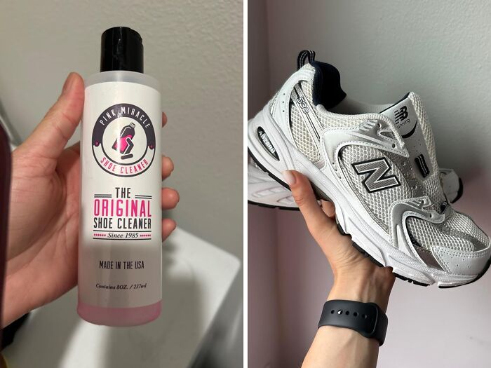  Pink Miracle Shoe Cleaner Kit Will Have Your Kicks Looking Brand New