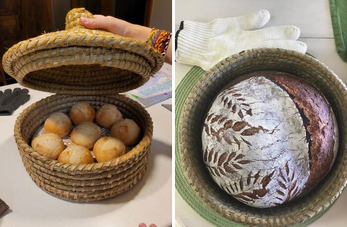  Traditional Bread Warming Set With Lid : Keep Your Loaves Warm Without Them Getting Soggy