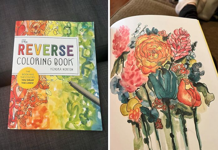  The Reverse Coloring Book: Color Outside The Lines (Literally!)