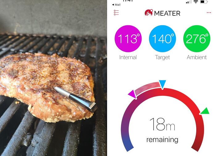 Take the guesswork out of your cooking! Meater Plus gives you the perfect meat dish every time!