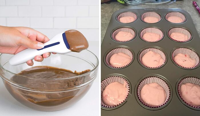 Never Overfill Your Cake Liners Again With This Cupcake Scoop