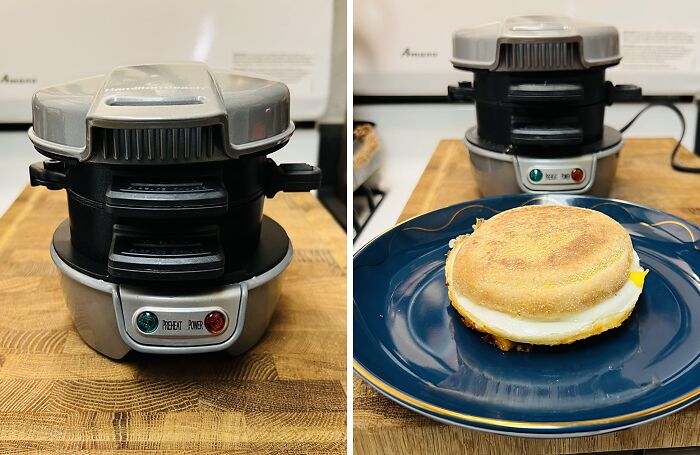 This Breakfast Sandwich Maker Will Give You That Fast Food Effect At Home
