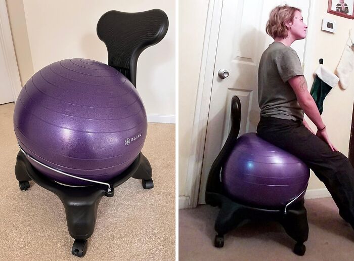  Balance Ball Chair: Because Sitting Shouldn't Be A Pain In The Butt 