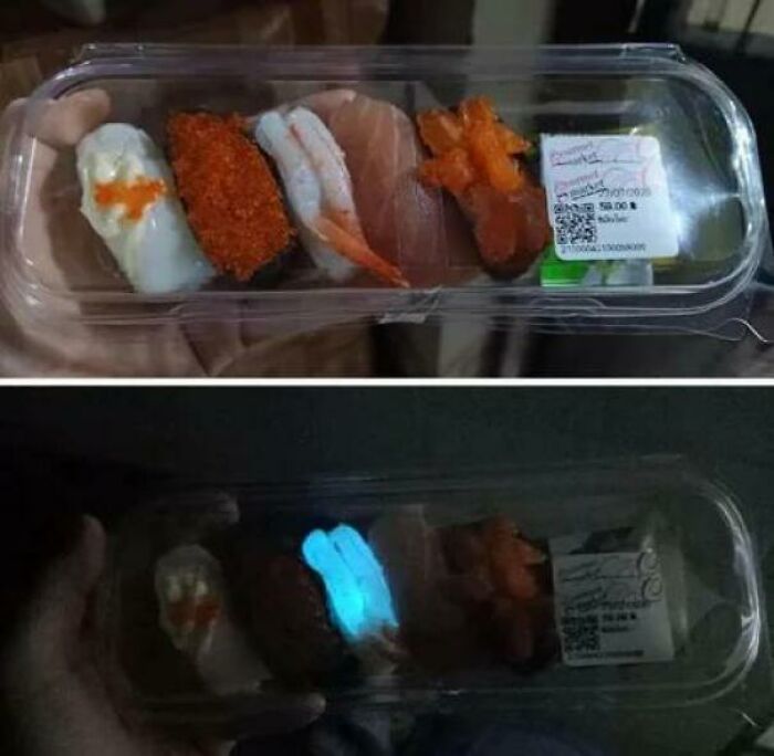 Glow In The Dark Sushi