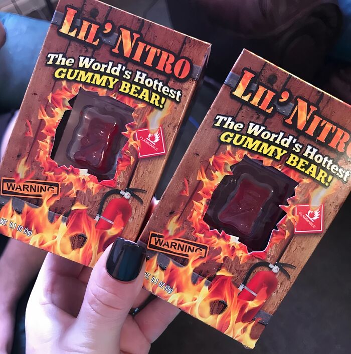  Lil' Nitro: The World's Hottest Gummy : We Know We Couldn't Bear The Heat!