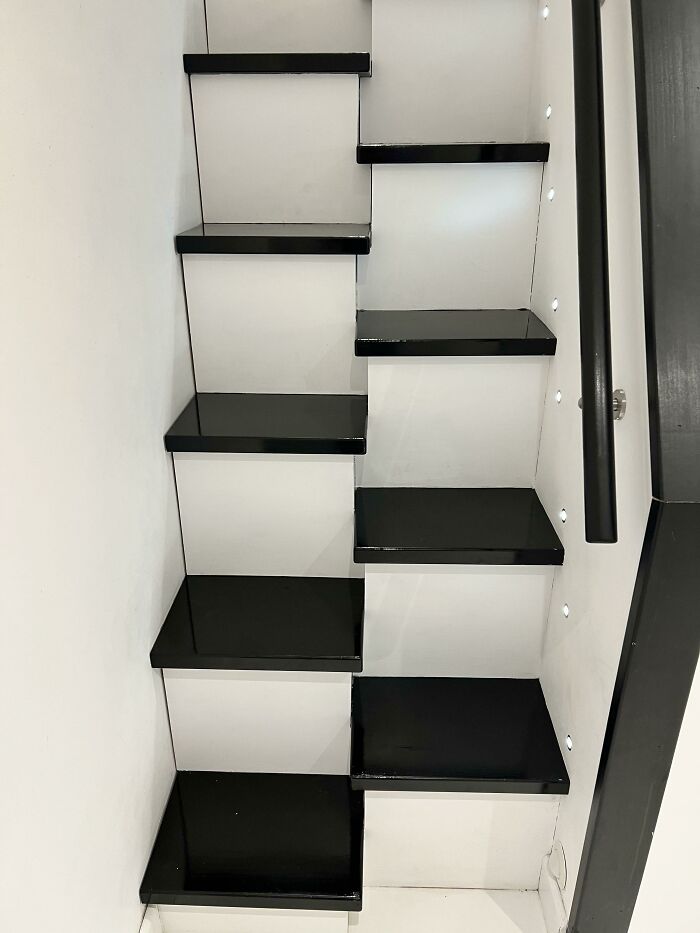 This Space-Saving Staircase Aka Witches' Stairs