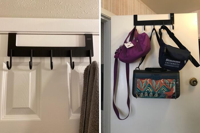 From Towels To Totes, These Door Hooks Can Handle It All