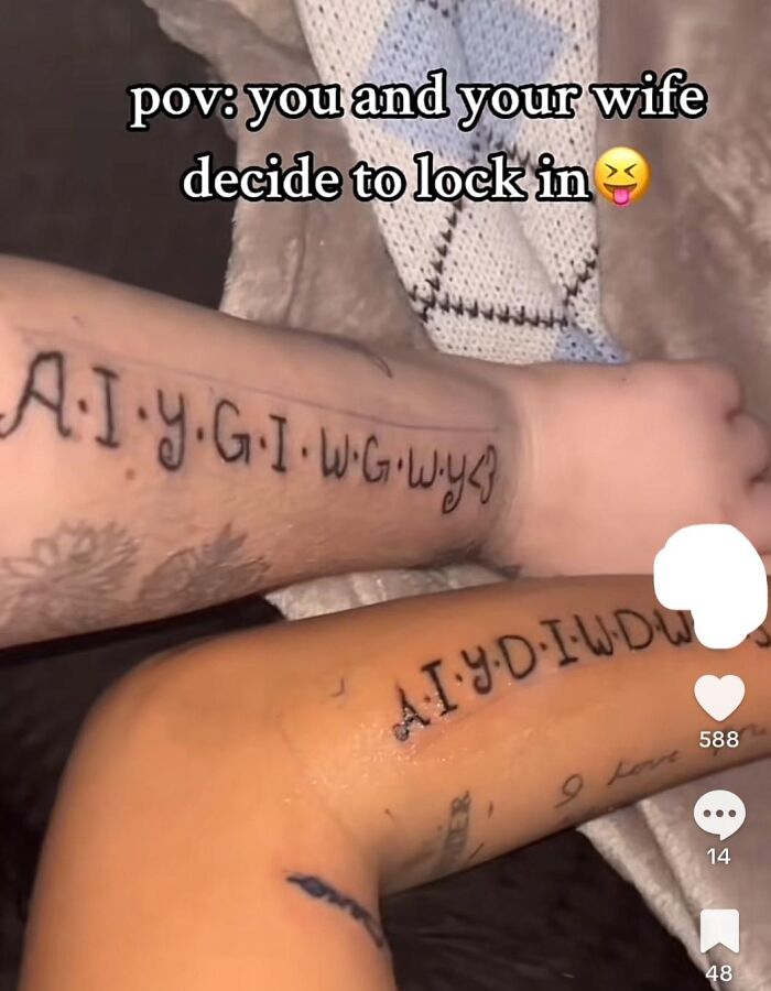 Found In The Wild On Tiktok… They’re Both Going To Regret That One Day.