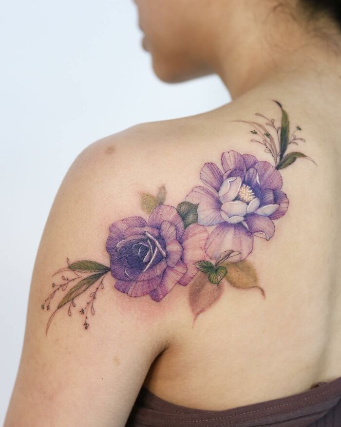 Transformative Elegance: Silo’s Exquisite Flower Tattoos And Expert Cover-UPS