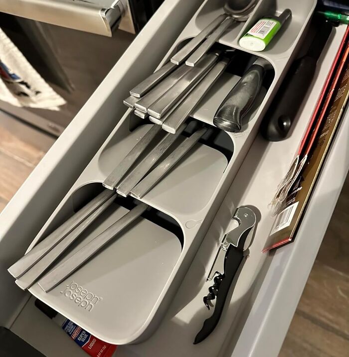 No More Junk Drawer Drama: This Compact Utensil Organizer Keeps Everything In Its Place