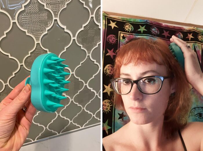 Say Goodbye To Product Buildup And Hello To Healthy Hair With The Hair Scalp Massager Shampoo Brush